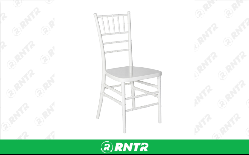 Generic Chiavari Chair - White – For rent in south-hackensack, new-jersey – Rentastic Party Rental | RNTR.com – Image 1