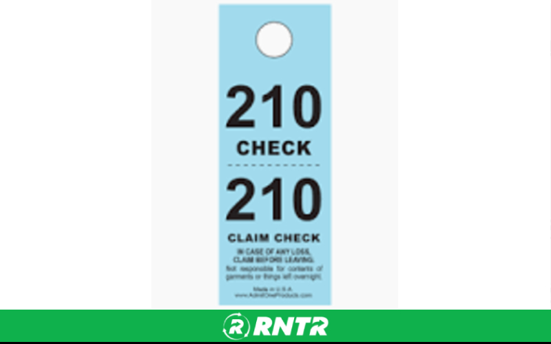 Generic Coat Check Tags – For rent in salt-lake-city, utah – All CIty Event Rentals | RNTR.com – Image 1
