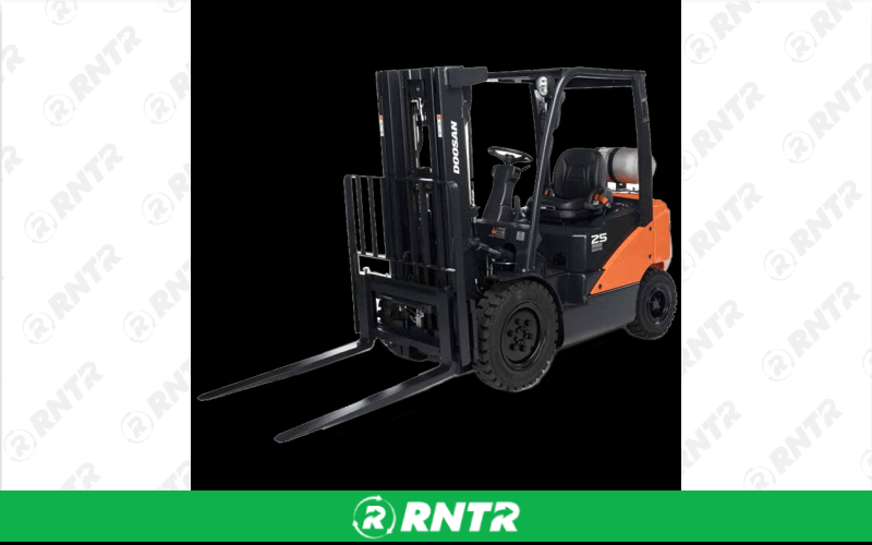 Dooson DOOSAN G25E-7 5000 LBS FORKLIFT – For rent in west-chicago, illinois – A USA Rentals | RNTR.com – Image 1