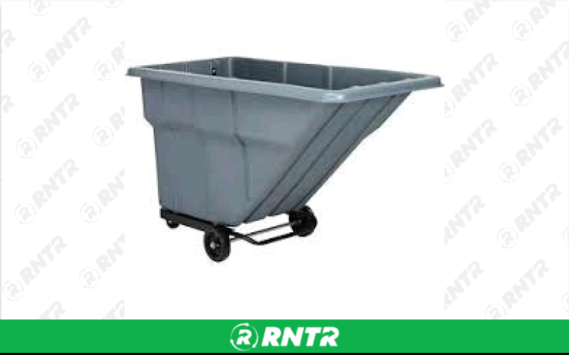 Generic Dump Hopper -  Tilt Gray (Plastic) – For rent in fort-madison, iowa – Complete Rental | RNTR.com – Image 1