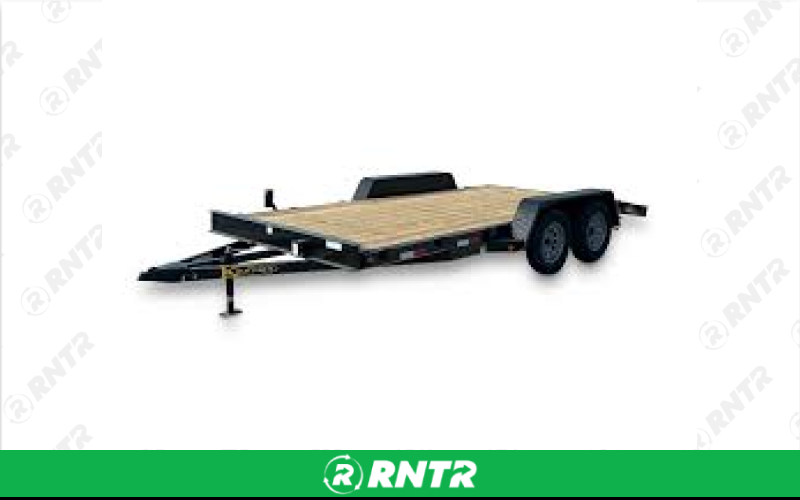 Generic Flatbed Trailer - 14' (#24) – For rent in kenosha, wisconsin – Lee\'s Rent It LLC | RNTR.com – Image 1