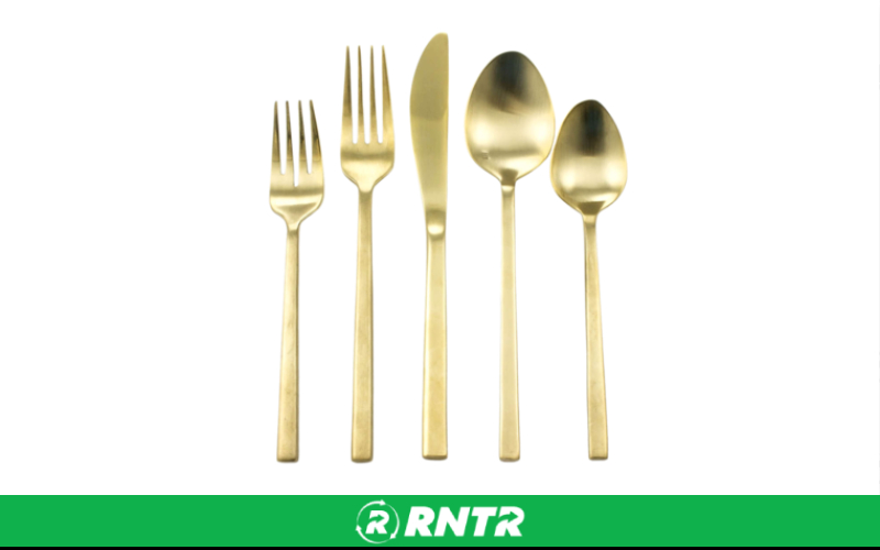 Generic Flatware Package - Gold - Dinner – For rent in salt-lake-city, utah – All CIty Event Rentals | RNTR.com – Image 1