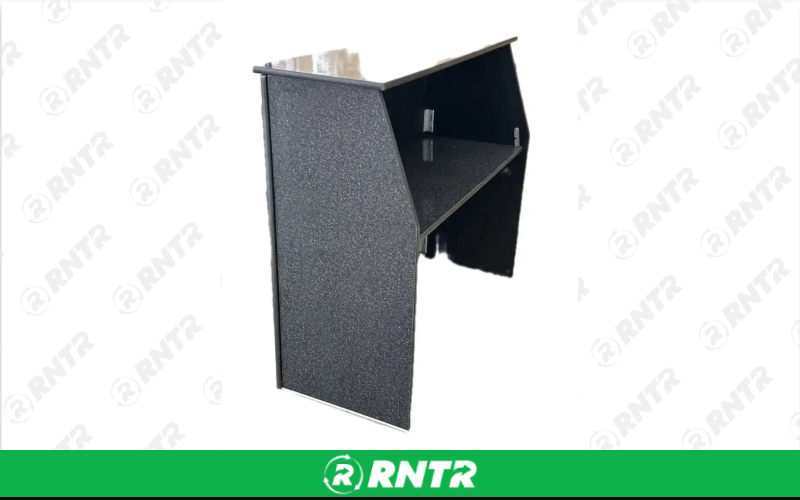 Generic Folding Portable Bar Laminate Surface (Black Marble) – For rent in Indianapolis, Indiana – Ace Party Rental | RNTR.com – Image 2 of 3