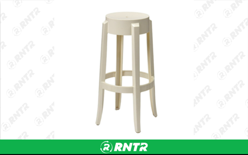 Generic Ghost Barstool - Off White – For rent in south-hackensack, new-jersey – Rentastic Party Rental | RNTR.com – Image 1