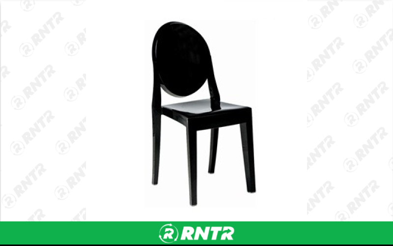 Generic Ghost Chair - Black – For rent in south-hackensack, new-jersey – Rentastic Party Rental | RNTR.com – Image 1