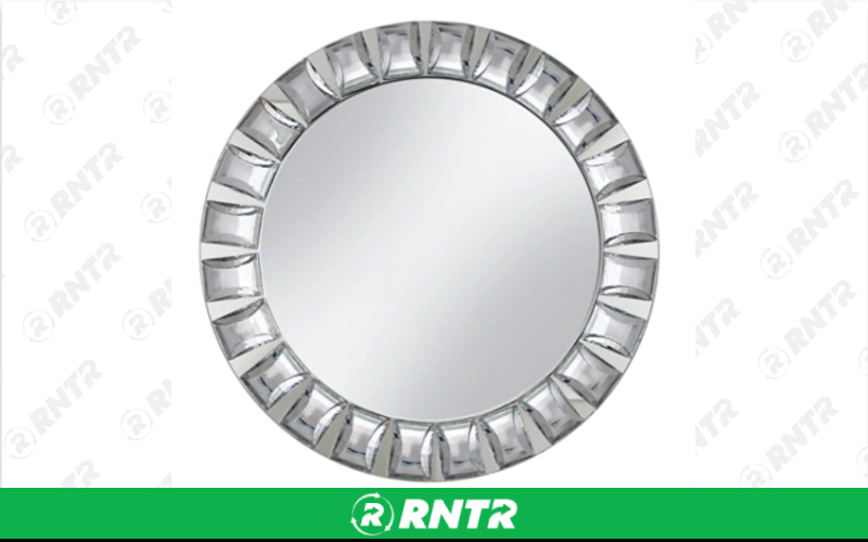 Generic Glass Charger (Mirrored/Jeweled) – For rent in indianapolis, indiana – Ace Party Rental | RNTR.com – Image 1