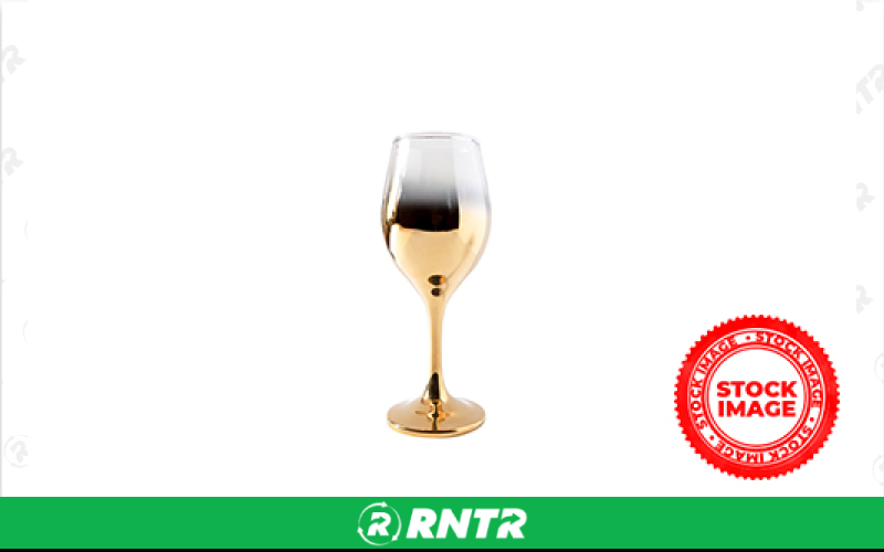 Generic Gradual Gold Wine Glass – For rent in skokie, illinois – Evento | RNTR.com – Image 1