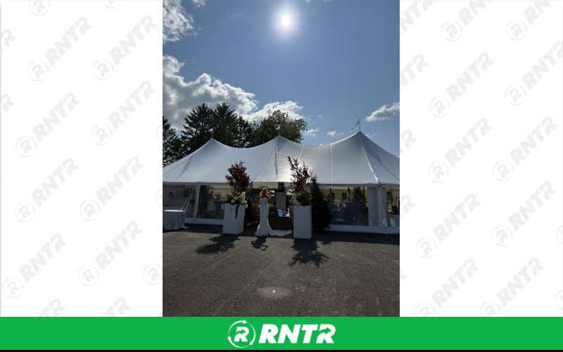 Generic (H) 38' x 77' Sailcloth Tent – For rent in Indianapolis, Indiana – Ace Party Rental | RNTR.com – Image 2 of 3