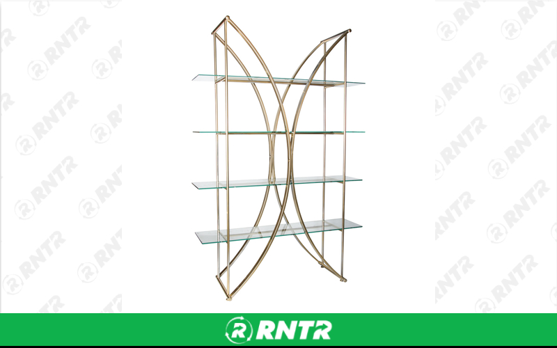 Generic Half Circle Glass Display - Silver – For rent in south-hackensack, new-jersey – Rentastic Party Rental | RNTR.com – Image 1