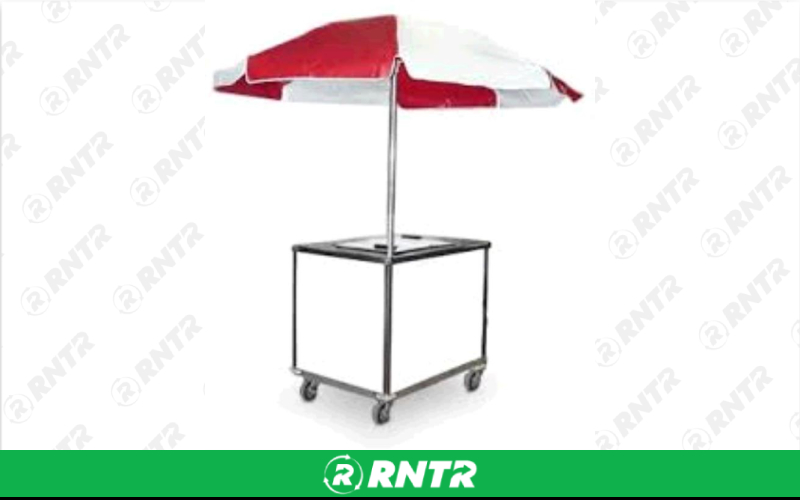 Generic Ice Cream Cart With Umbrella – For rent in fort-madison, iowa – Complete Rental | RNTR.com – Image 1