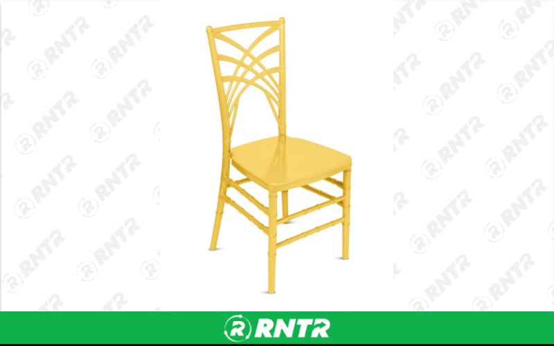 Generic Infinity Chair - Gold – For rent in south-hackensack, new-jersey – Rentastic Party Rental | RNTR.com – Image 1