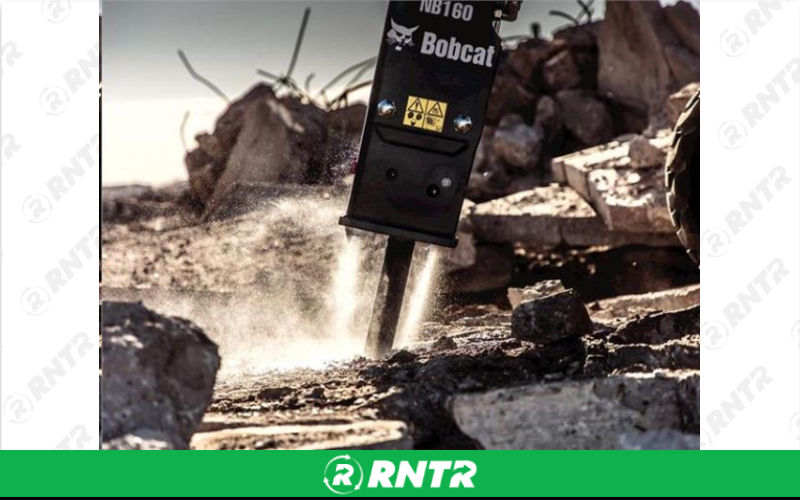 Generic Jack Hammer Attachment for Skid Steer – For rent in Fort Madison, Iowa – Complete Rental | RNTR.com – Image 1 of 1