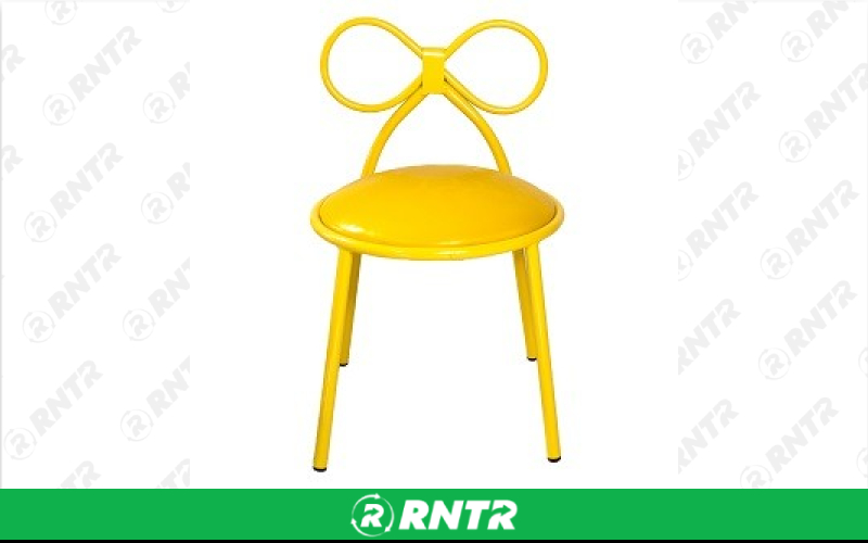 Generic Kids Bow Chair - Yellow – For rent in south-hackensack, new-jersey – Rentastic Party Rental | RNTR.com – Image 1