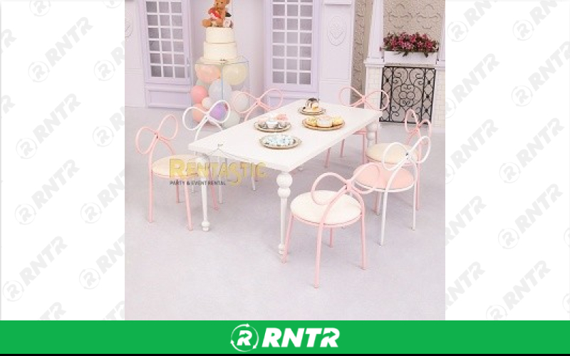 Generic Kids Classic White Table – For rent in south-hackensack, new-jersey – Rentastic Party Rental | RNTR.com – Image 1