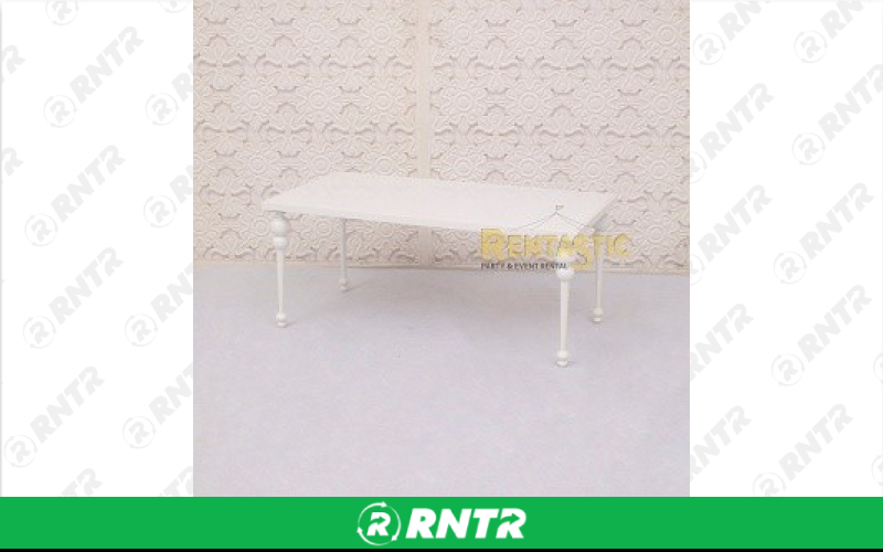 Generic Kids Classic White Table – For rent in South Hackensack, New Jersey – Rentastic Party Rental | RNTR.com – Image 2 of 2