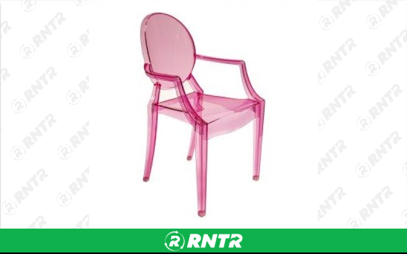 Generic Kids Ghost Chair with Arms - Pink – For rent in south-hackensack, new-jersey – Rentastic Party Rental | RNTR.com – Image 1