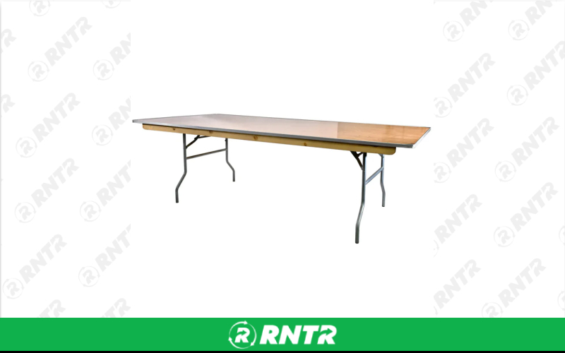 Generic King's Table (4'x8') – For rent in indianapolis, indiana – Ace Party Rental | RNTR.com – Image 1