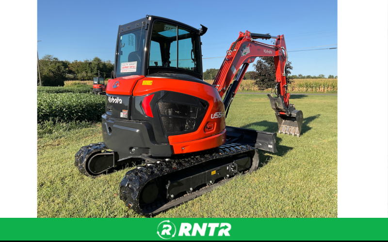 Kubota Kubota U55 Mini Excavator (#8 Tex) – For rent in bridgeton, new-jersey – South Jersey Equipment Rentals, LLC | RNTR.com – Image 1