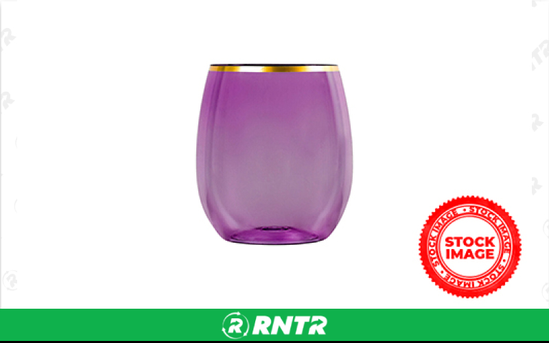 Generic Large Stemless Purple Goblet – For rent in skokie, illinois – Evento | RNTR.com – Image 1