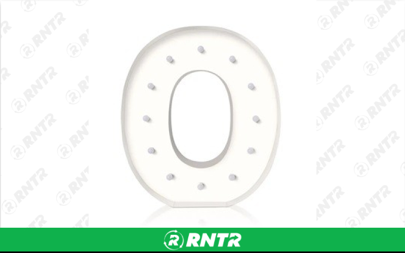 Generic Lighted Marquee Numbers - 0 – For rent in south-hackensack, new-jersey – Rentastic Party Rental | RNTR.com – Image 1