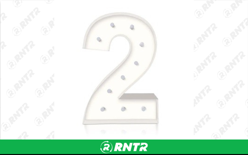 Generic Lighted Marquee Numbers - 6 – For rent in south-hackensack, new-jersey – Rentastic Party Rental | RNTR.com – Image 1