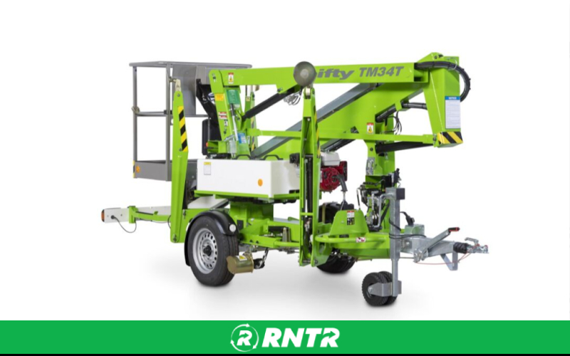 Nifty Man Lift - Nifty TM34 34’ Towable Man Lift (#22) – For rent in Bridgeton, New Jersey – South Jersey Equipment Rentals, LLC | RNTR.com – Image 2 of 3