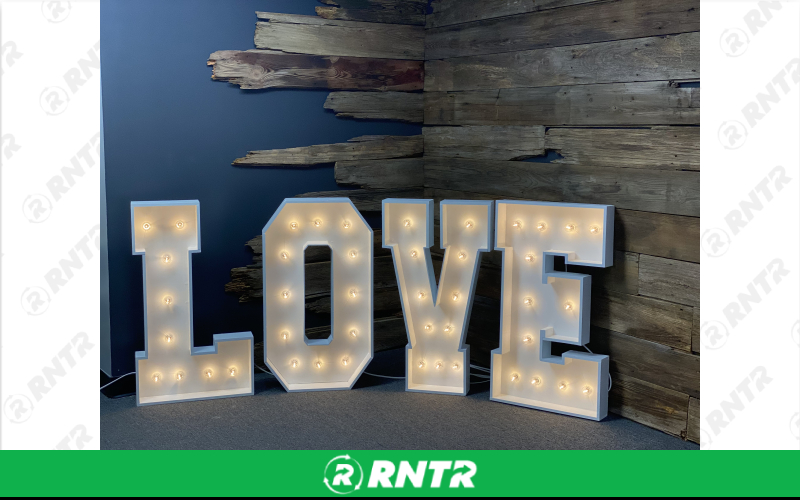 Generic Marquee Letters – For rent in indianapolis, indiana – Ace Party Rental | RNTR.com – Image 1