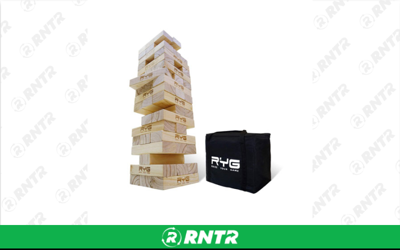 Generic Medium Jenga with Stand – For rent in indianapolis, indiana – Ace Party Rental | RNTR.com – Image 1
