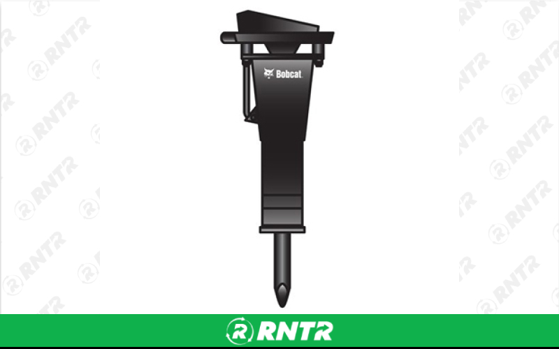 Generic MINI TRACK LOADER HYDRAULIC BREAKER – For rent in plainfield, illinois – Five Star Equipment Rental & Supply | RNTR.com – Image 1