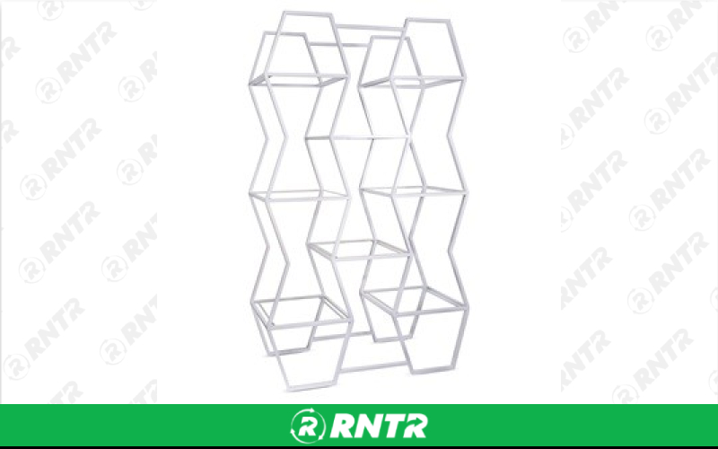 Generic Modern Hex Display - White – For rent in south-hackensack, new-jersey – Rentastic Party Rental | RNTR.com – Image 1
