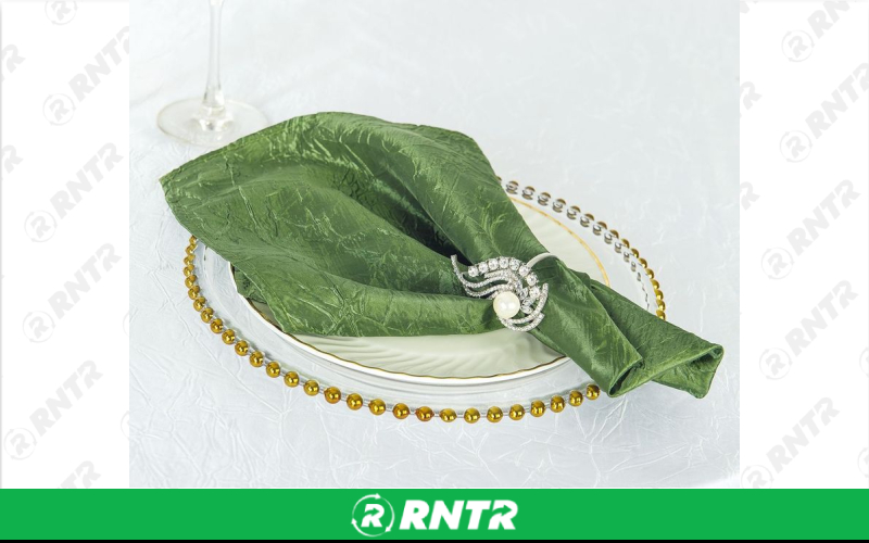 Generic Napkin Crushed (Clover) – For rent in indianapolis, indiana – Ace Party Rental | RNTR.com – Image 1