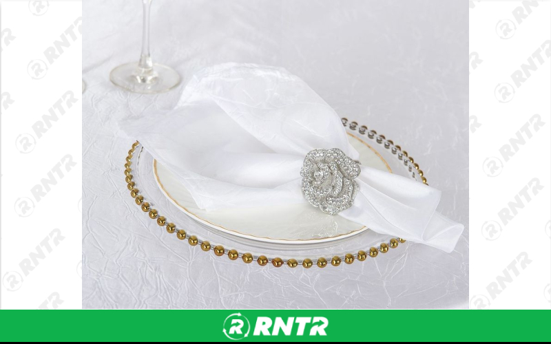 Generic Napkin Crushed (White) – For rent in indianapolis, indiana – Ace Party Rental | RNTR.com – Image 1