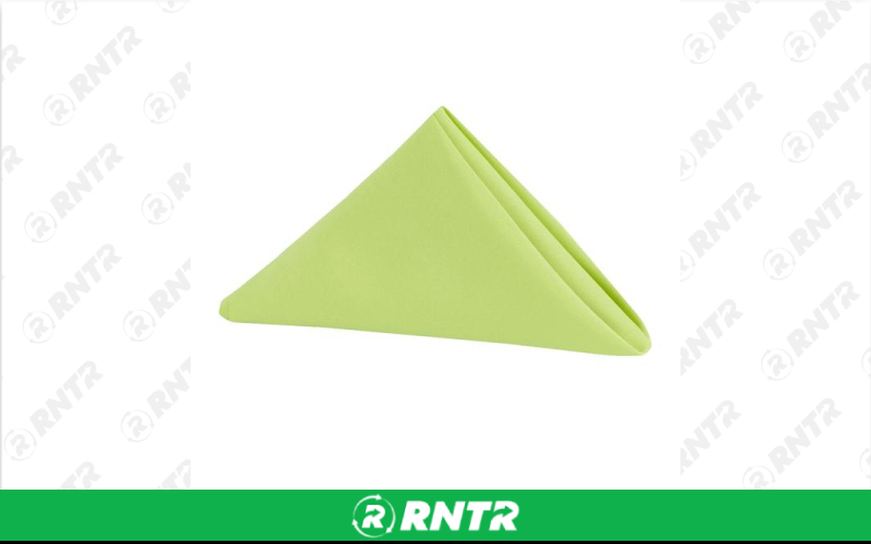 Generic Napkin Polyester (Apple Green) – For rent in indianapolis, indiana – Ace Party Rental | RNTR.com – Image 1