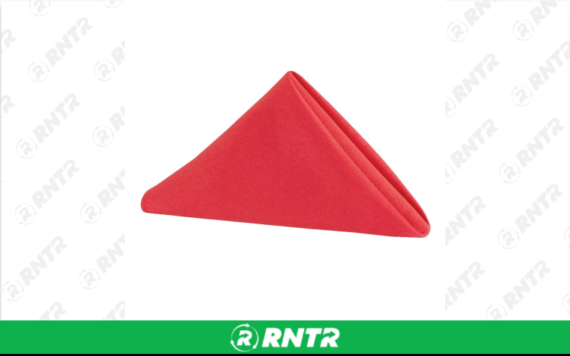 Generic Napkin Polyester (Apple Red) – For rent in indianapolis, indiana – Ace Party Rental | RNTR.com – Image 1