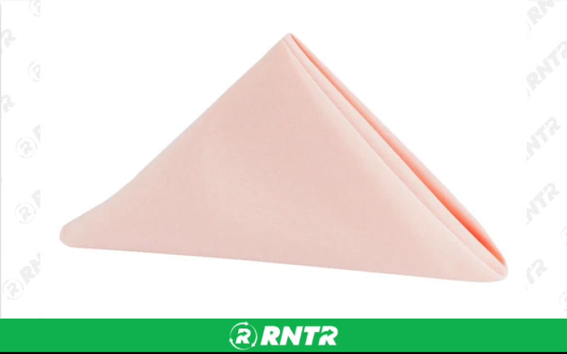 Generic Napkin Polyester (Blush) – For rent in indianapolis, indiana – Ace Party Rental | RNTR.com – Image 1