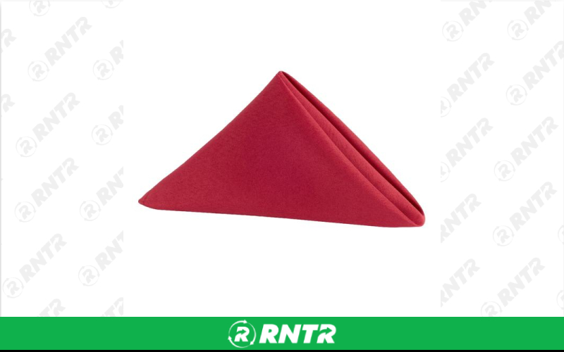 Generic Napkin Polyester (Cardinal Red) – For rent in indianapolis, indiana – Ace Party Rental | RNTR.com – Image 1