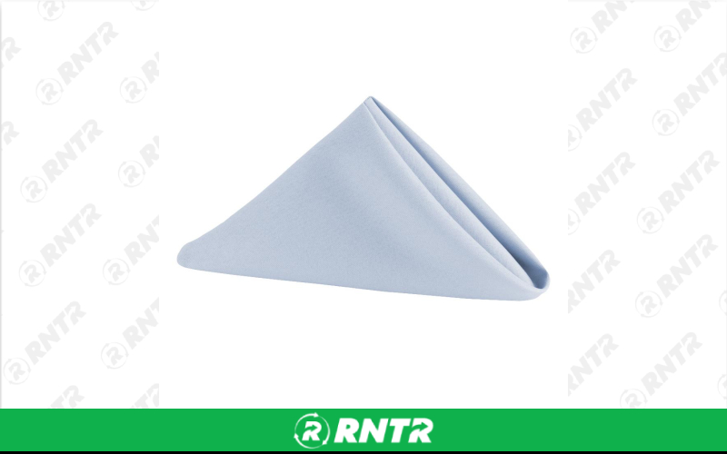Generic Napkin Polyester (Dusty Blue) – For rent in indianapolis, indiana – Ace Party Rental | RNTR.com – Image 1