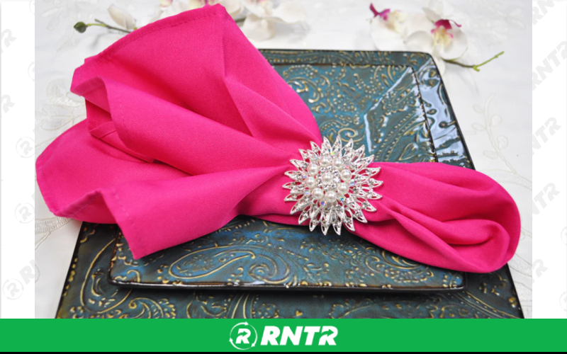 Generic Napkin Polyester (Fuchsia) – For rent in indianapolis, indiana – Ace Party Rental | RNTR.com – Image 1