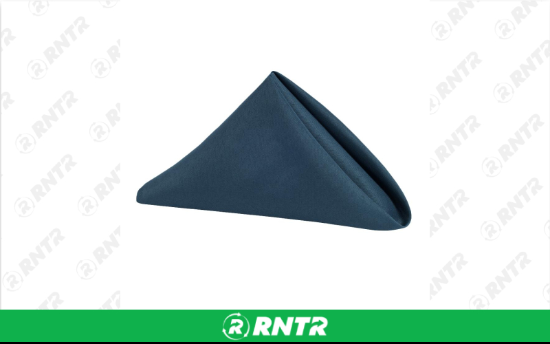 Generic Napkin Polyester (Navy) – For rent in indianapolis, indiana – Ace Party Rental | RNTR.com – Image 1