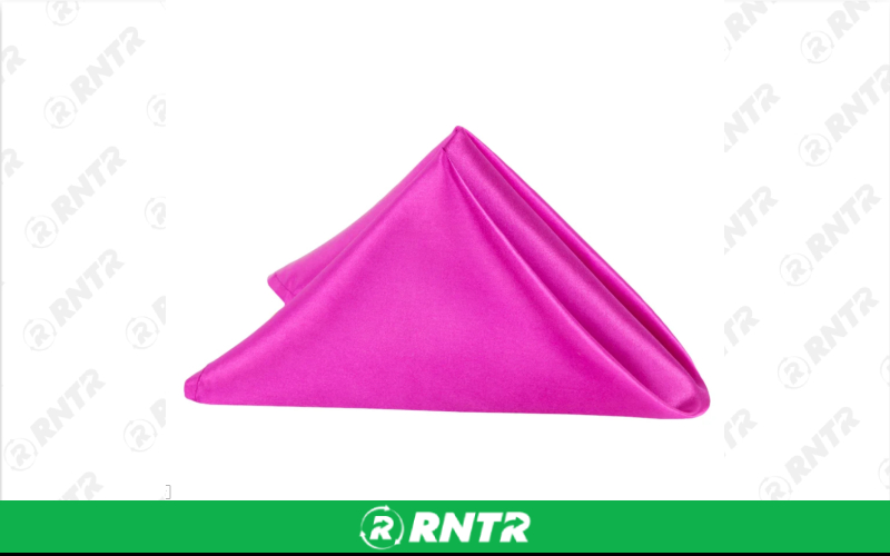 Generic Napkin Satin (Magenta) – For rent in indianapolis, indiana – Ace Party Rental | RNTR.com – Image 1