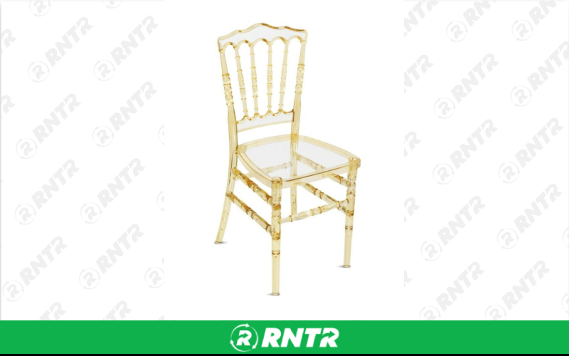 Generic Napoleon Chair - Amber – For rent in south-hackensack, new-jersey – Rentastic Party Rental | RNTR.com – Image 1