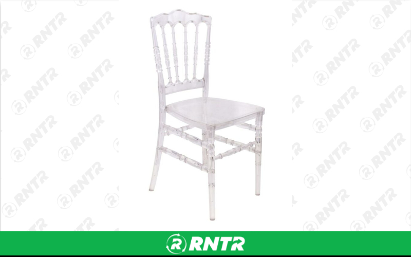 Generic Napoleon Chair - Clear – For rent in south-hackensack, new-jersey – Rentastic Party Rental | RNTR.com – Image 1