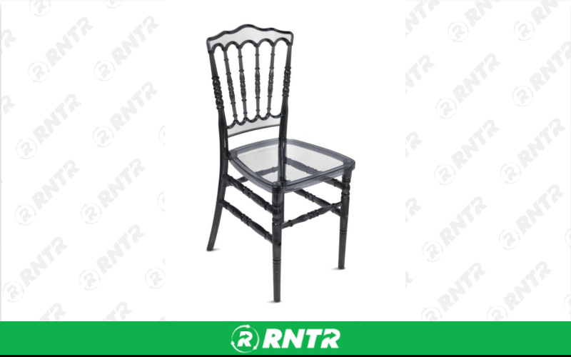 Generic Napoleon Chair - Smoke – For rent in south-hackensack, new-jersey – Rentastic Party Rental | RNTR.com – Image 1