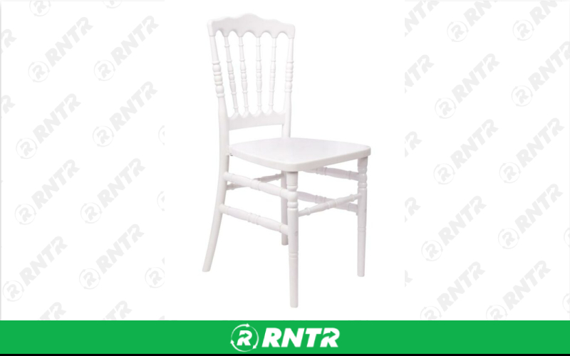 Generic Napoleon Chair - White – For rent in south-hackensack, new-jersey – Rentastic Party Rental | RNTR.com – Image 1