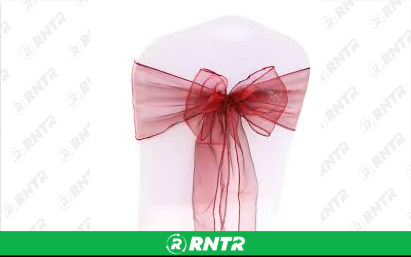 Generic Organza Sash (Red) – For rent in indianapolis, indiana – Ace Party Rental | RNTR.com – Image 1