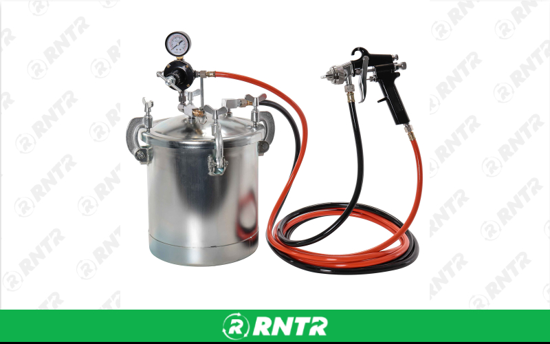 Generic Paint Pot with Gun & Hoses – For rent in kenosha, wisconsin – Lee\'s Rent It LLC | RNTR.com – Image 1