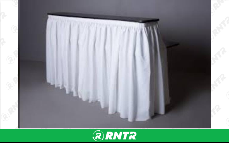 Generic Portable Bar Skirting -  White – For rent in fort-madison, iowa – Complete Rental | RNTR.com – Image 1