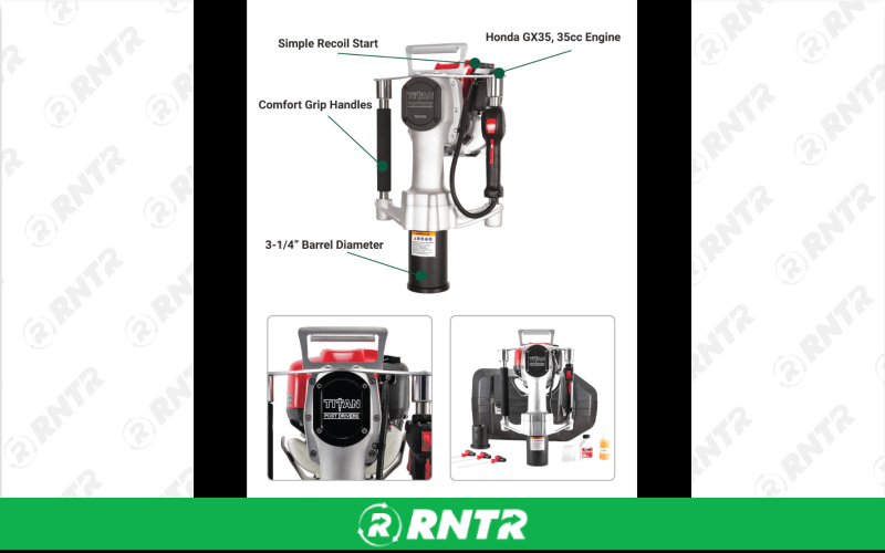 Tital POST DRIVER TITAN 3 1/8 INCH – For rent in west-chicago, illinois – A USA Rentals | RNTR.com – Image 1