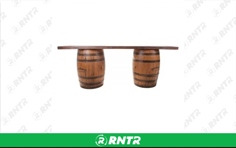 Generic Rustic Barrel Bar – For rent in South Hackensack, New Jersey – Rentastic Party Rental | RNTR.com – Image 2 of 2