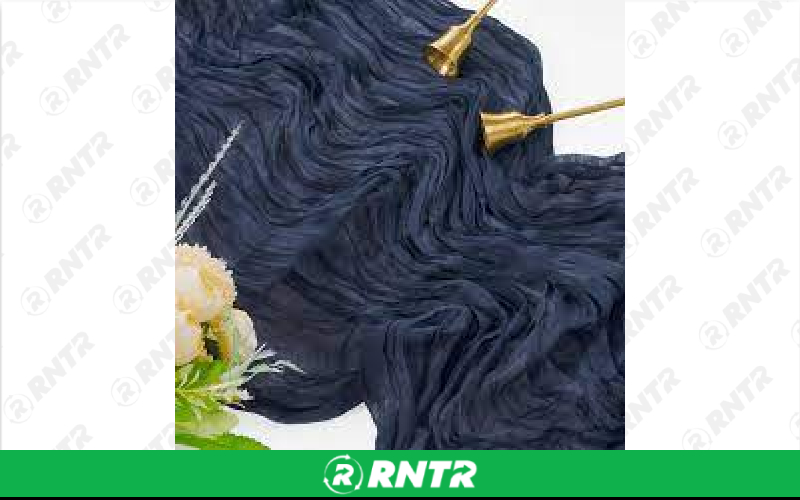 Generic Sahara Table Runner (Navy) (L674) – For rent in indianapolis, indiana – Ace Party Rental | RNTR.com – Image 1
